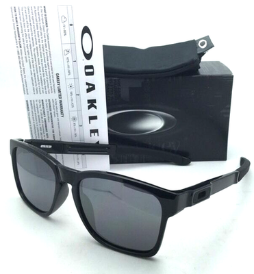 OAKLEY CATALYST Sunglasses OO9272-02 Black Frames Black Iridium