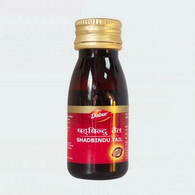 2 X Dabur Ayurvedic Shadbindu Tail 25ml