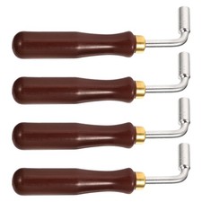 4 Pcs Dulcimer Gauge Kits Tuning Key Spanner Wrench Adjustable Universal