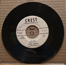 Bobby Grabeau: Olita/There's Something About Your Kiss - VG | 1959 Jazz Pop 45