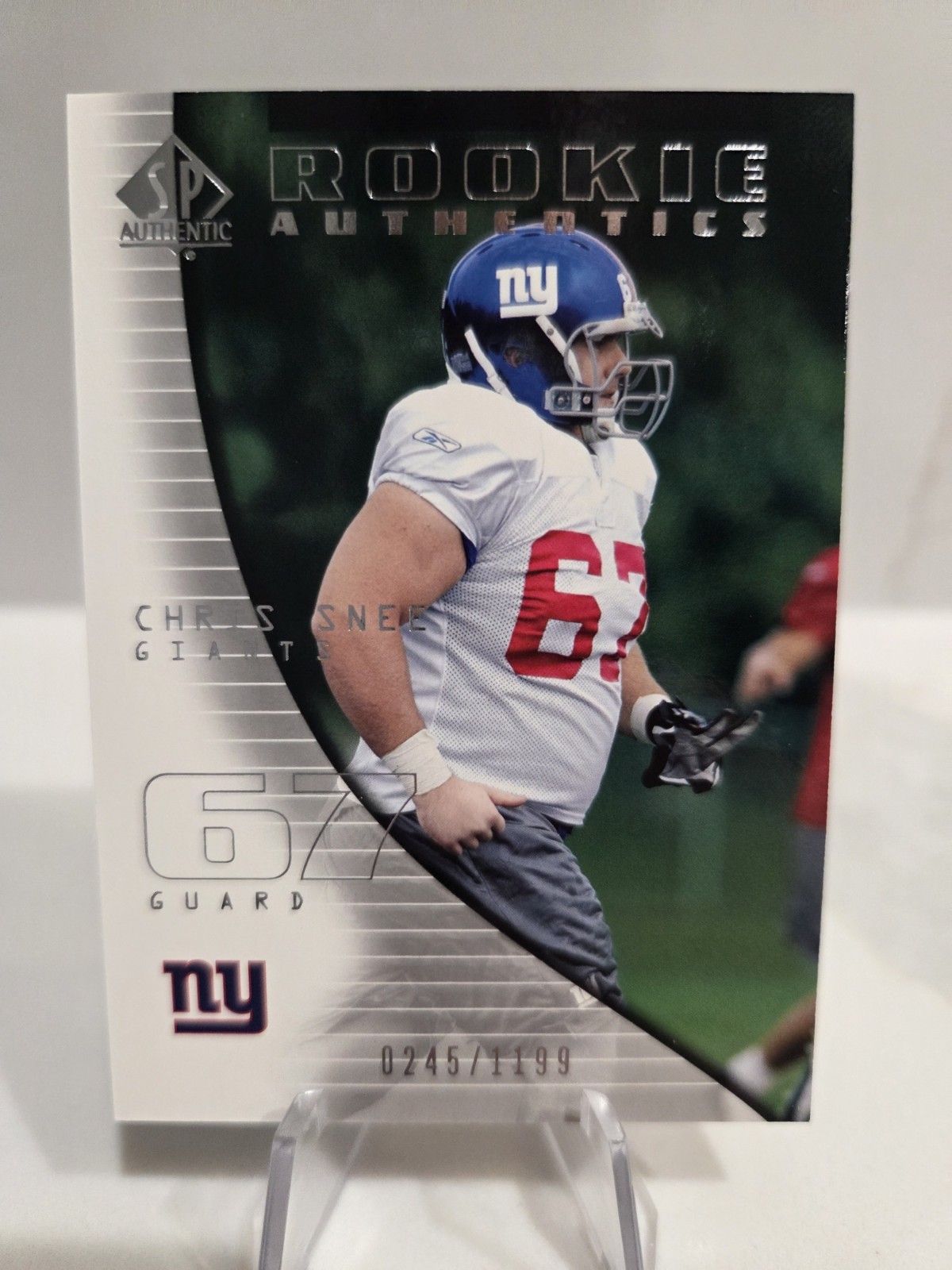 Chris Snee card image