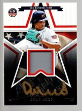 2025 USA Stars & Stripes  Auto Materials Black Gold #SSM-DW Dylan Wood