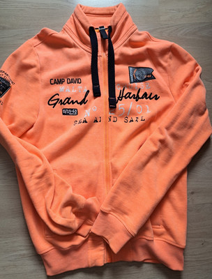 CAMP DAVID Herren Hoodie/Sweatjacke Gr. M TOP gepflegter Zustand