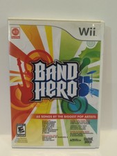 Band Hero (Nintendo Wii, 2009) Complete In Box with Manual, tested.