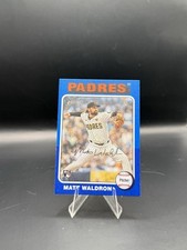 Matt Waldron | 2024 Heritage High Number | Blue Border | RC | #604 Padres