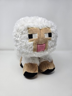 Mojang Minecraft Sheep Lamb Plush 15  Pillow Stuffed Animal Plushie Soft White
