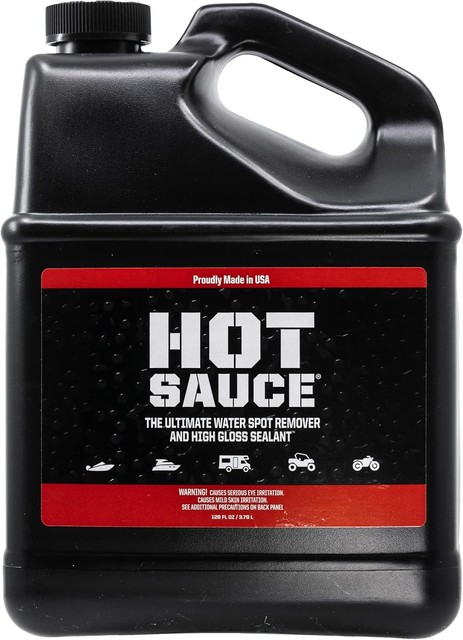 Boat Bling Hot Sauce Premium Hard Water Spot Remover