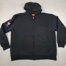 CornerStone Hoodie Mens 2XL Zip Up Pink Panther Owens Corning Installer Jacket