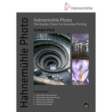 Hahnemuhle Photo Paper Sample Pack 8.5 x 11", 10 Sheets 