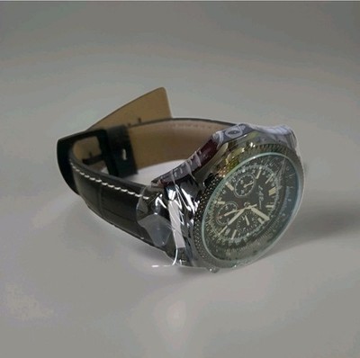 La Banus Chronograph Uhr schwarzes Zifferblatt brandneu Herren Luxus Uhr REF A9