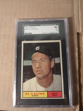  Al Kaline 1961 Topps Baseball Card #429 SGC 3 Hall Of Fame Tigers