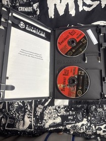 Resident Evil Zero Nintendo GameCube With Insert NO MANUAL but 2 MINT discs!