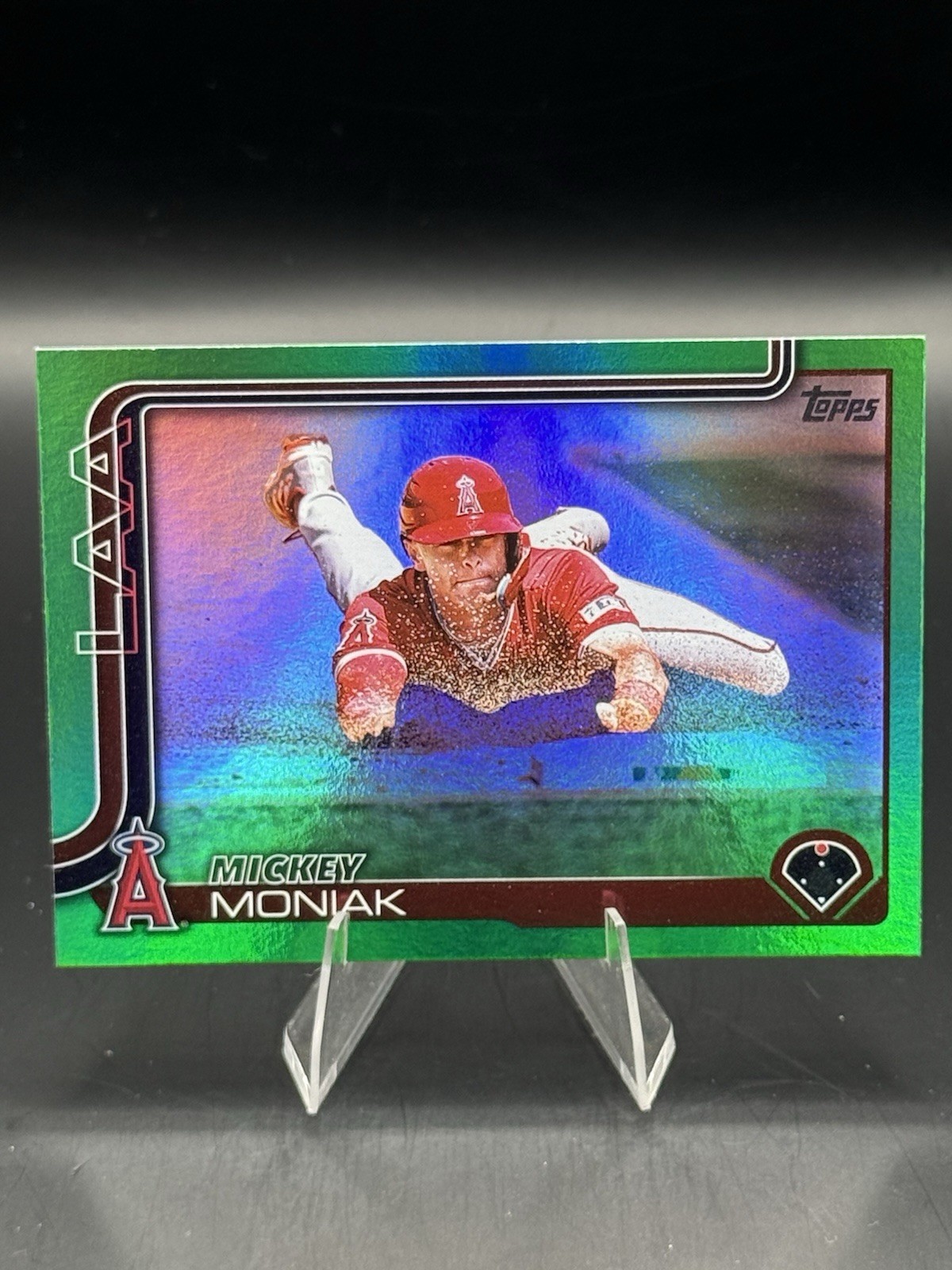 2025 Topps Series 2 - Mickey Moniak #479 Green Holofoil /99