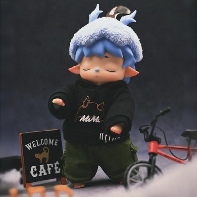Heyone MIMI City Walk Series Plush Pendant A hoodie Box Figure Toys Gift