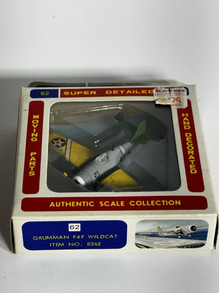 Bachmann Mini Planes 62 Grumman F4F Wildcat 8362 In Original Box  - Image 3 of 4