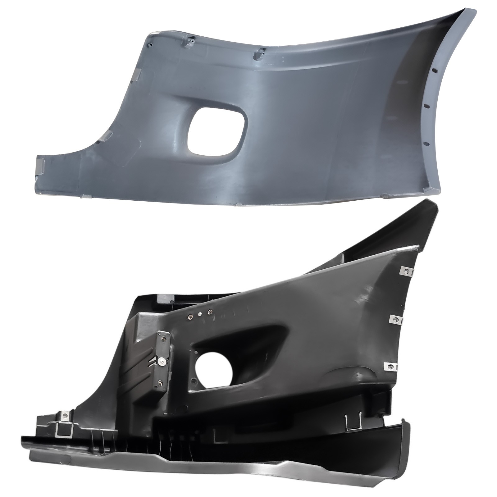 RH Front Bumper Reinforcement & Cover Fits Freightliner Cascadia 113 125 Base