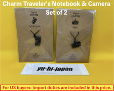 TRAVELER'S FACTORY Charm (Camera & Notebook Set) Customize your notebook items