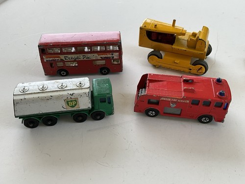 13 Lot Of 13 ROUGH Matchbox Lesney Diecast Vehicles Made In England - Picture 2 of 11
