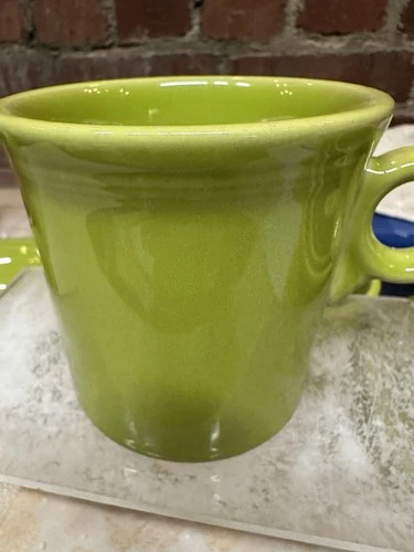 fiesta Retired Color - LEMONGRASS Ring Handle Mug- 1st Quality