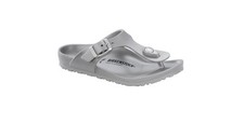 Birkenstock Gizeh EVA Kids Sandal - Silver Rubber - Size 30 EU 12 US Kids