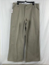 Vtg Ben Davis Jeans Khaki Gorilla Cut Super Baggy 90s Y2K Skate Grunge Men 36x30