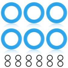 6 Pack Flush Valve Seal Kits, Upgraded Silicone American Standard Toilet...