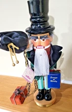 Signed Steinbach Nutcracker "Marley's Ghost" A Christmas Carol Series. With Tag