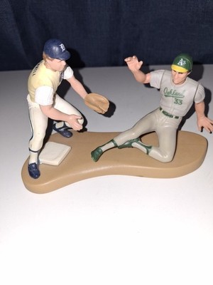 1989 Kenner Starting Lineup MLB Alan Trammell Jose Canseco Base Stealing Figures