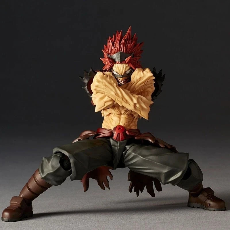 REVOLTECH Amazing Yamaguchi エイジロウ・キリシマ Revoltech Yamaguchi Kaiyodo My Hero Academia Eijiro Kirishima