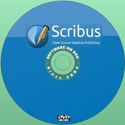 Latest Release Scribus Page Layout Editor Desktop Publishing Software App on DVD