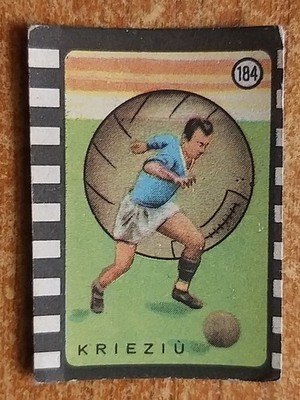 Napoli - Naim Krieziu n°184. 1947/48 Stork Edition Footballer Figurine.