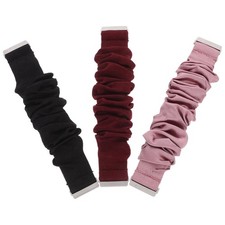 3Pcs Reusable Polyester Watchband Scrunchie for Watches Soft Assorted