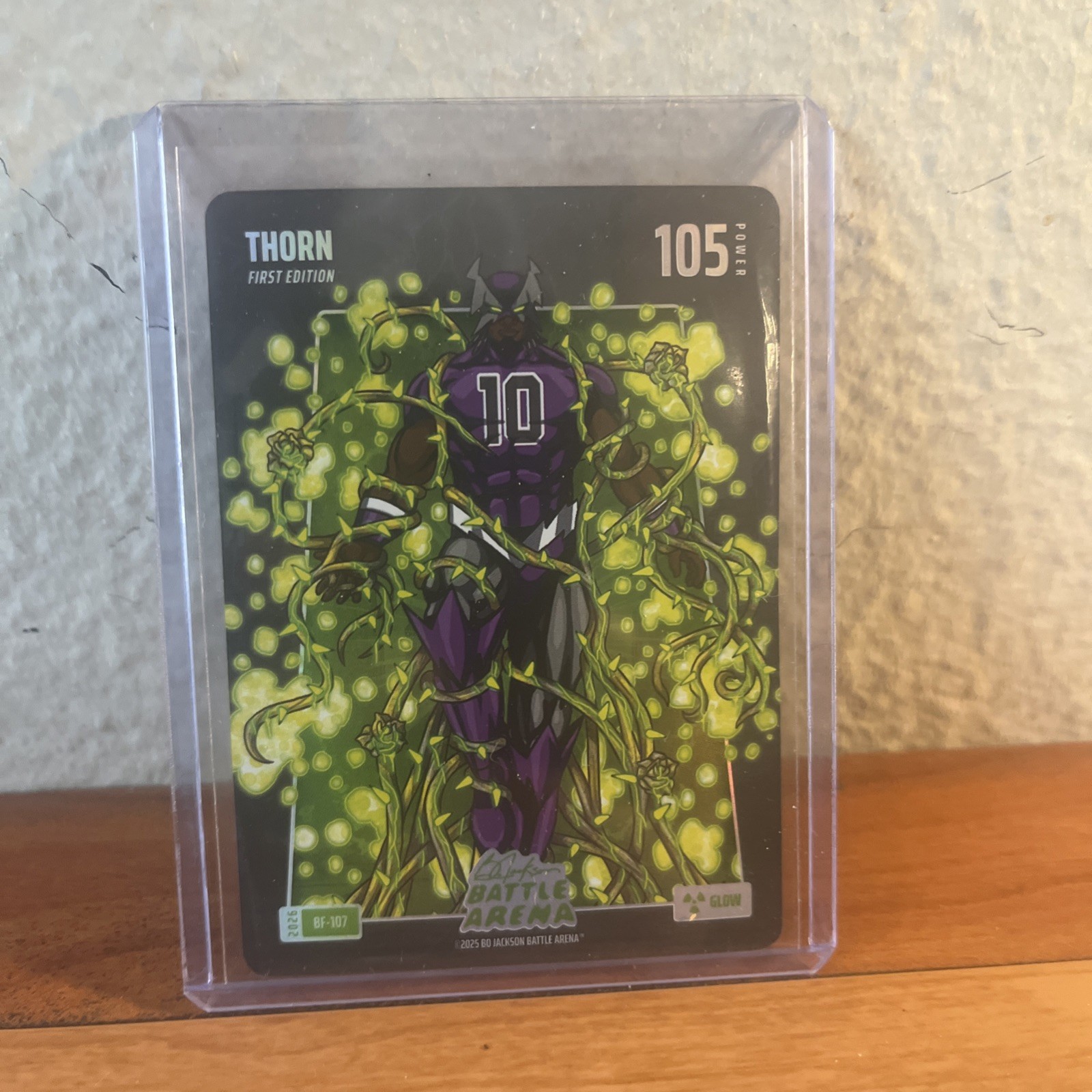 Bo Jackson Battle Arena Griffey #BF-107 Thorn DeMar DeRozan Glow Battlefoil