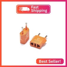 United States to Morocco Travel Power Adapter to Connect North American Electric