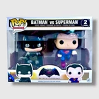 🦇 Funko Pop! Heroes Batman vs Superman Metallic 2-Pack Exclusive New