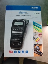 Brother p-touch h110 labeling machine Label Maker - BLACK Used