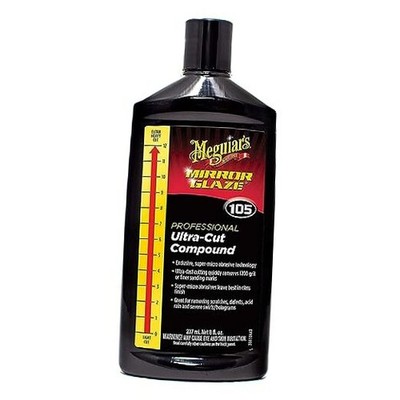 Meguiar s Mirror Glaze M105 Pro-Grade Car Compound for 8 Oz Ultra-Cut Compound