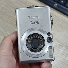 Canon IXUS 60 6.0MP 3X Optical Zoom CCD Digital Camera English w/Charger