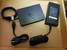 Dell NT4WV WD15 K17A 5FDDV 4K USB-C Docking Station W/ 180W AC Adapter