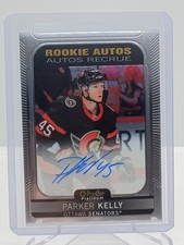 2021-22 O-Pee-Chee Platinum Rookie Auto Parker Kelly #R-PK Auto