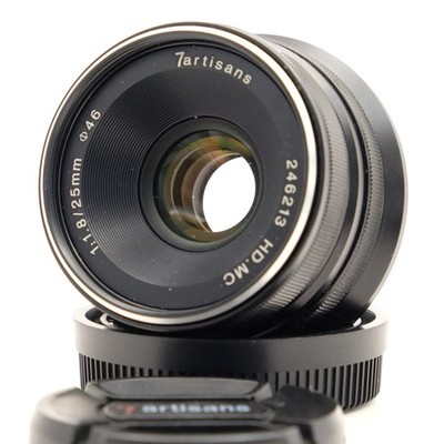 7artisans 25mm f/1.8 MF Wide Angle XF Lens for APS-C Camera Fujifilm X-mount JPN