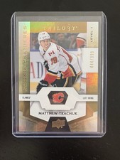 Matthew Tkachuk 2016-17 UD Trilogy Rookie Premieres /999 Level 1 - Flames