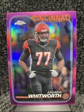 2024 Topps Chrome - Andrew Whitworth #30 Pink Refractor