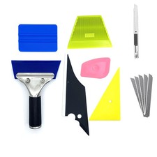 8 Pcs Window Tint Tools Kit Car Auto Film Tinting Scraper Squeegee Installation