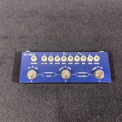 Cube Baby Bass Compact Bass Guitar Preamp Multi-Effects Pedal with 9 Amp Mode...