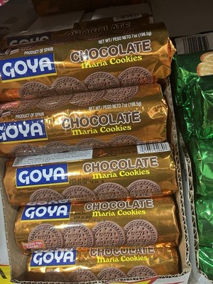 Goya Chocolate Maria Cookies, Iberia Palmeritas & Maria Cookies Packet 7 oz