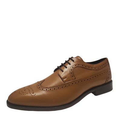 Anthony Veer Men's Dress Shoes  Regan Wingtip Oxfords Walnut Brown 12M MSRP 9...