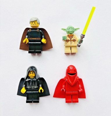 Sw0060 LEGO Star Wars: 4 rare early minifigs inc Count Dooku SW0060 ...