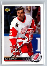 1992-93 Upper Deck #296 Ray Sheppard Detroit Red Wings
