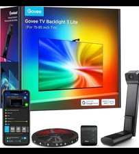 Govee TV Backlight 3 Lite with Fish-Eye Correction Function Sync 75-85 Inch TVs
